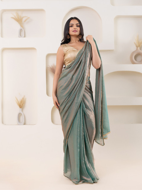 RACHNA Beads and Stones Ready to Wear Saree