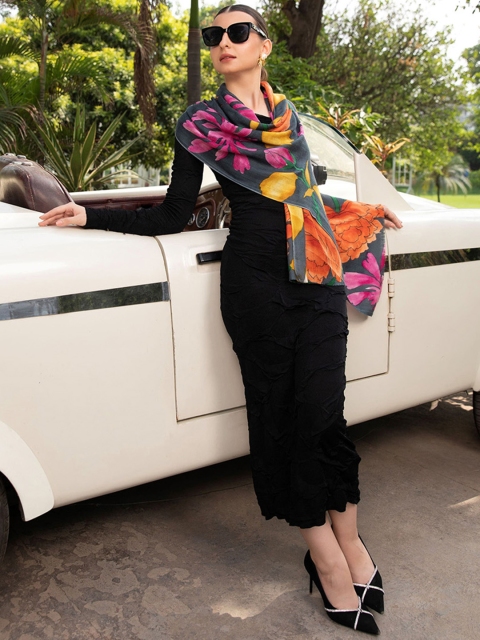 MODARTA Floral Printed Shawl