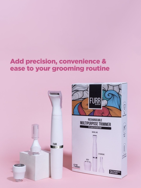 FURR Multipurpose IPX 4 Water Resistant Rechargeable Trimmer - Image 2