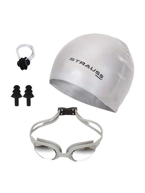STRAUSS Pack Of 4 Anti-Fog Swimming Kit Swimwear Accessories