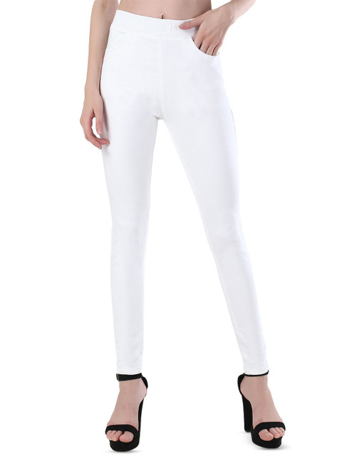 3BUTTERFLIES Women Skinny Fit High-Rise Jeans