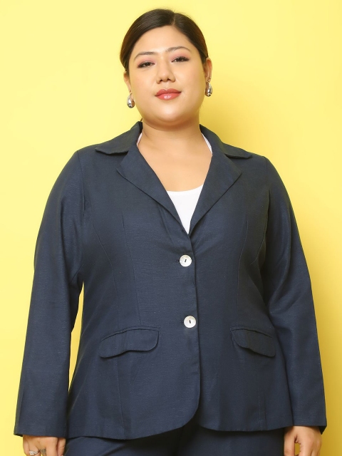 theRebelinme Women Lightweight Longline Tailored Jacket