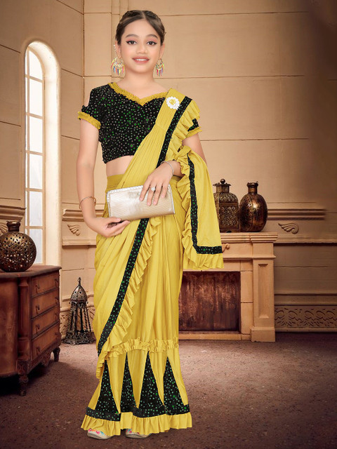 HARPITA Sequinned Ready to Wear Saree