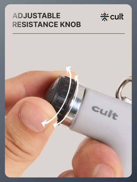 CULT Cult Adjustable Unisex Hand Grip Strengthener - Image 4