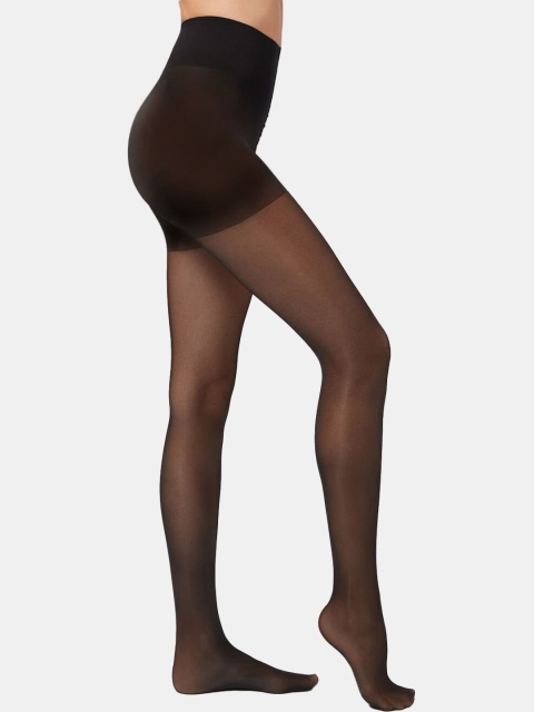 KRENOZ Tights Minimalist Solid Sheer Pantyhose Stockings - Image 2