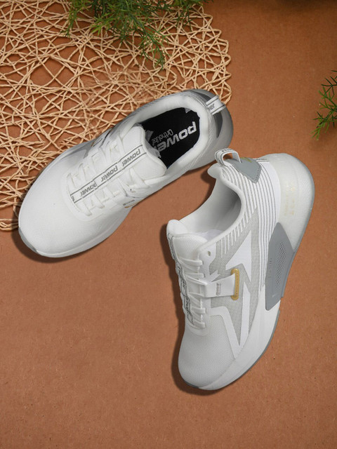 Power Women Mesh Walking Non-Marking Lace-Up Shoes