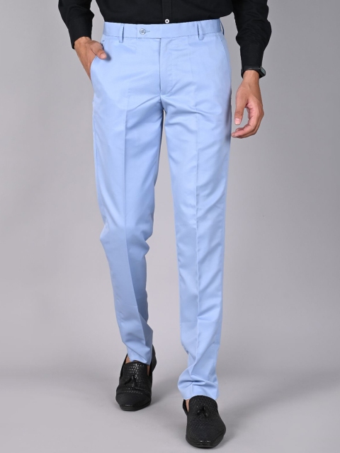 MANCREW Men Smart Easy Wash Trousers