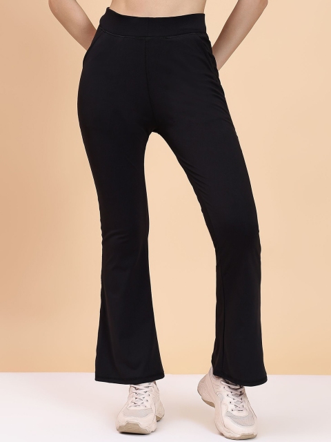 KRONMENINEN Solid Tights for Women and Girls Slim-Fit Ankle-Length Tights
