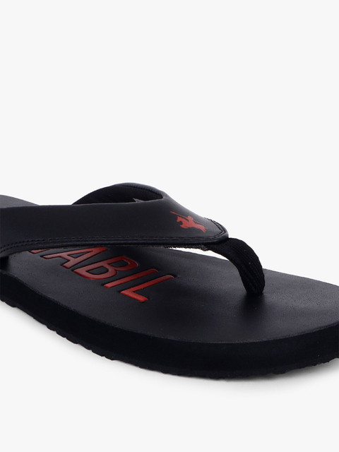 Cantabil Men Printed Thong Flip-Flops - Image 6