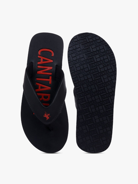 Cantabil Men Printed Thong Flip-Flops - Image 5