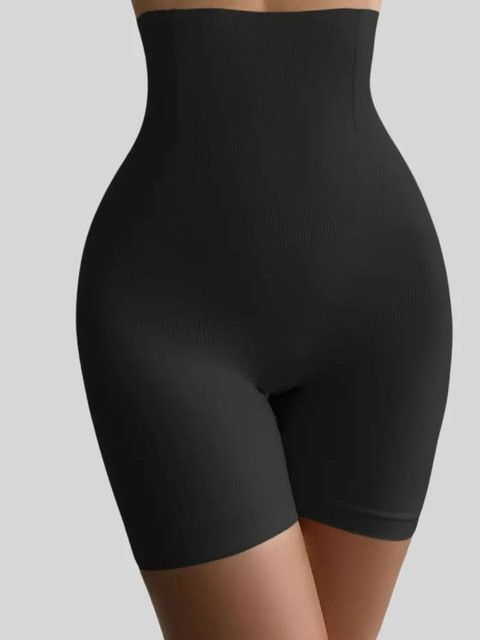 Poftik Women High Waisted Cotton Tummy & Thigh Shapewear