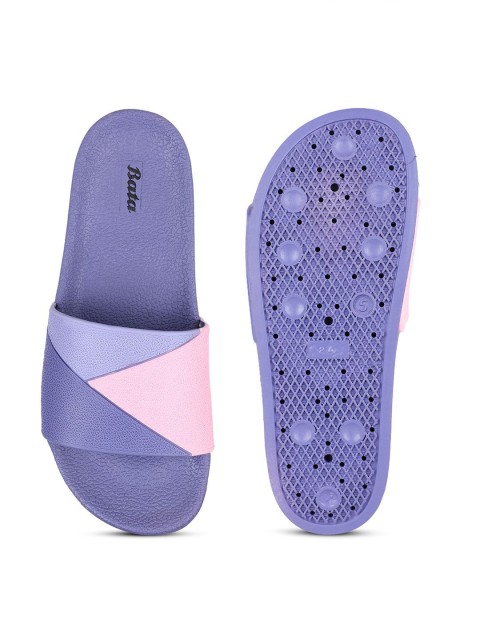 Bata Women Colourblocked Sliders - Image 5