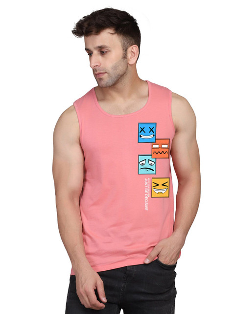 SLOWLORIS Men Pack Of 2 Typography Printed Round Neck Cotton Slim Fit T-Shirts