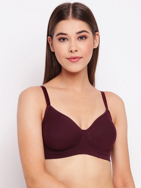 Enamor Non Padded Wirefree High Coverage Stretch Cotton Everyday Bra A042