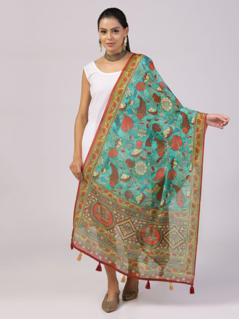 Kaizen TEXO FAB Ethnic Motifs Digital Printed Dupatta