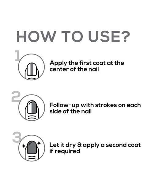 Renee Long-Lasting & Smooth Finish Mattitude Nail Paint 10ml - Seal Grey - Image 5