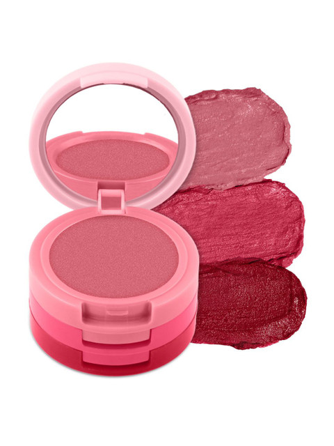 Renee Glam Stack 3-In-1 Long Lasting Lip & Cheek Tint with Shea & Cocoa Butter - Pink