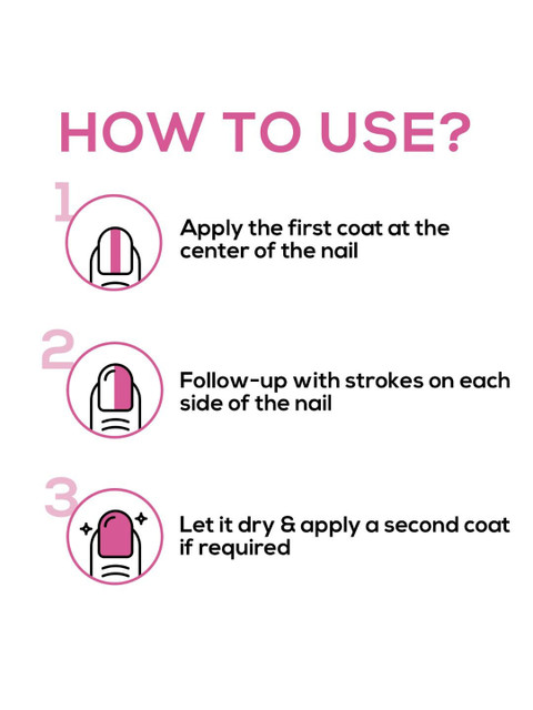 Renee Hyper Gel Nail Paint 10ml - Haute Pink - Image 5