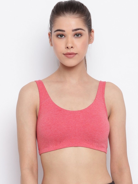 Enamor Non-Padded Wirefree & High Coverage Low Impact Sports Bra Sb06