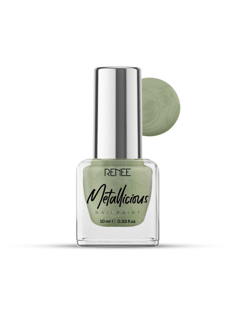 Renee Metallicious Nail Paint 10ml - Forest Flash - Image 2