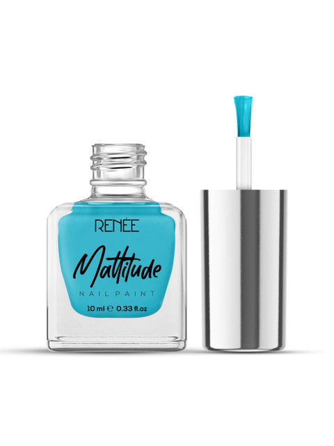 Renee Mattitude Nail Paint 10ml - Azure Blue