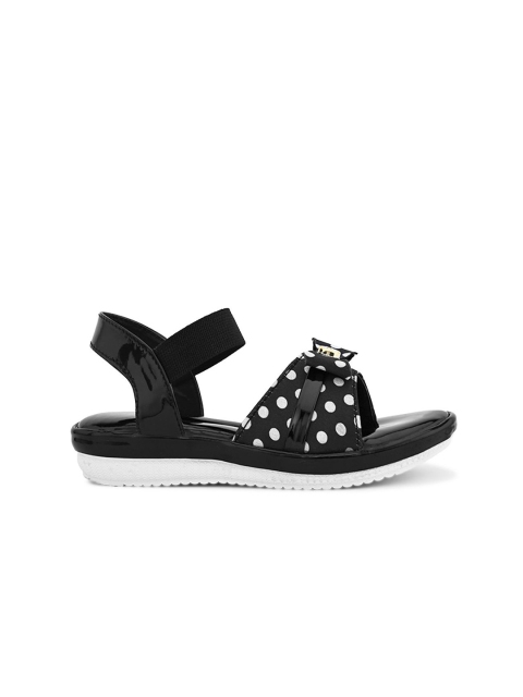 STEFENS Girls Printed Open Toe Flats - Image 4