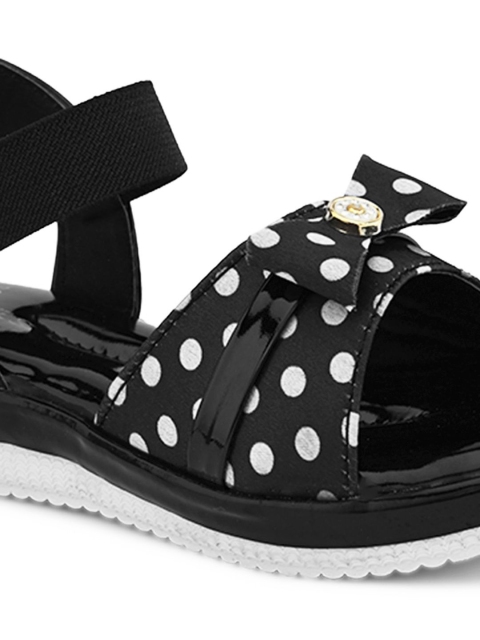 STEFENS Girls Printed Open Toe Flats - Image 6