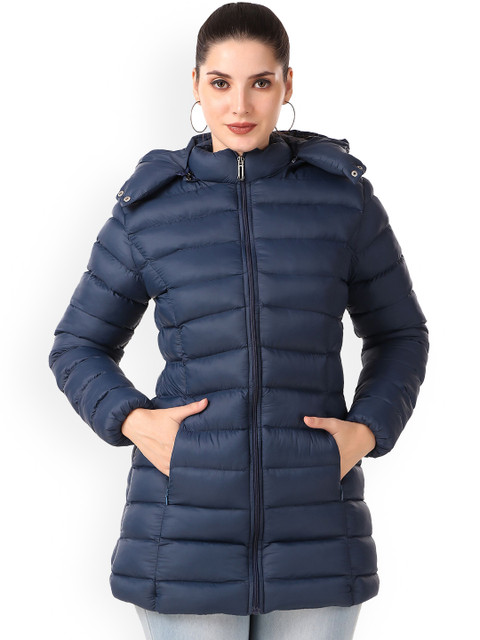 Brazo Women Lightweight Longline Puffer Jacket