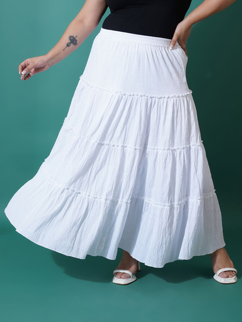 U&F Beyond Flared Maxi skirt