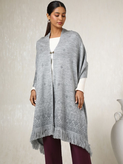 Soch Women Ethnic Motifs Woven Design Shawl