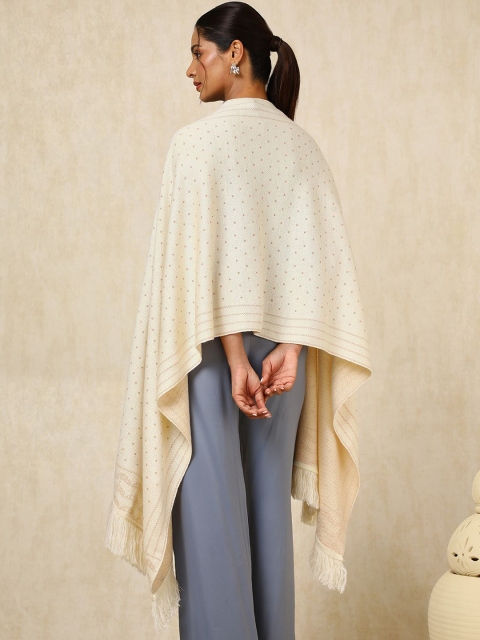 Soch Women Woven Design Acrylic Shawl - Image 4