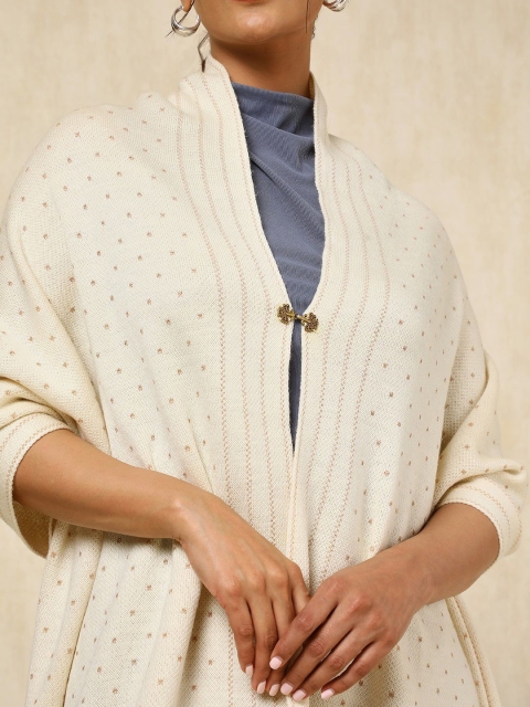 Soch Women Woven Design Acrylic Shawl - Image 2