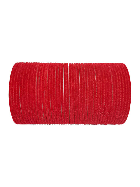 CHRISHAN Set Of 48 Velvet Bangles