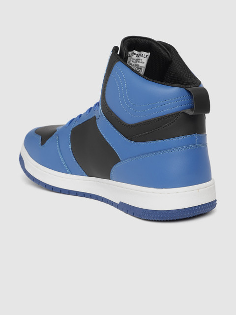Aeropostale Men Perforated Detailing Mid-Top Sneakers - Image 4