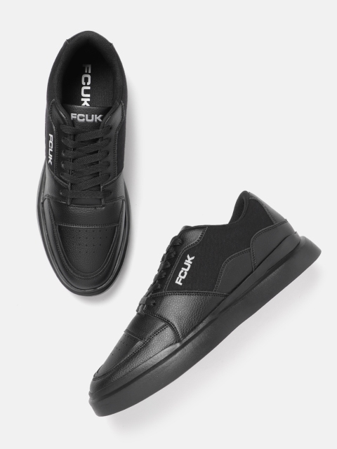 FCUK Men Perforated Everyday Sneakers - Image 2