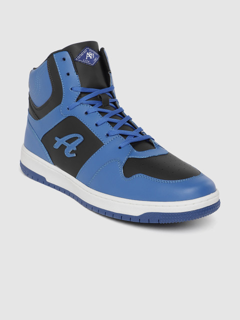 Aeropostale Men Perforated Detailing Mid-Top Sneakers - Image 2