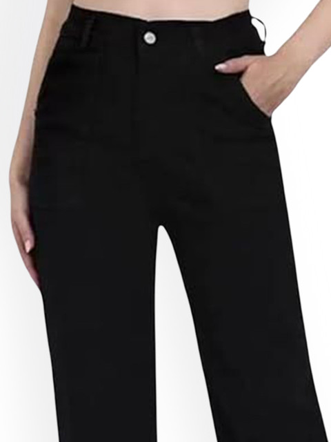 zayla Women Comfort Wide Leg High-Rise Stretchable Jeans - Image 3