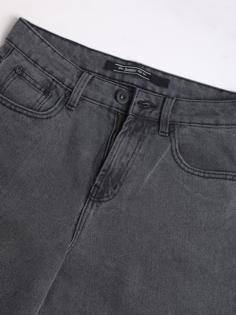 The Roadster Lifestyle Co Women High-Rise Wide Leg Cotton Jeans - Image 7