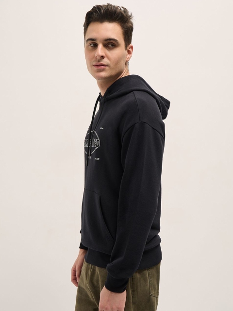 THE BEAR HOUSE Men Printed Hooded Sweatshirt - Image 3