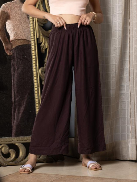 Mlada Women Knitted Palazzos