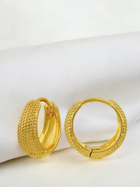 The Roadster Lifestyle Co Men Gold-Plated Earrings