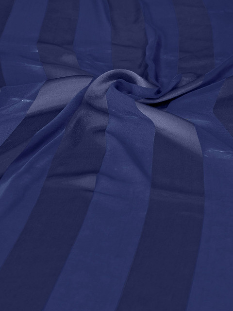 KALINI Striped Beads and Stones Saree - Image 6