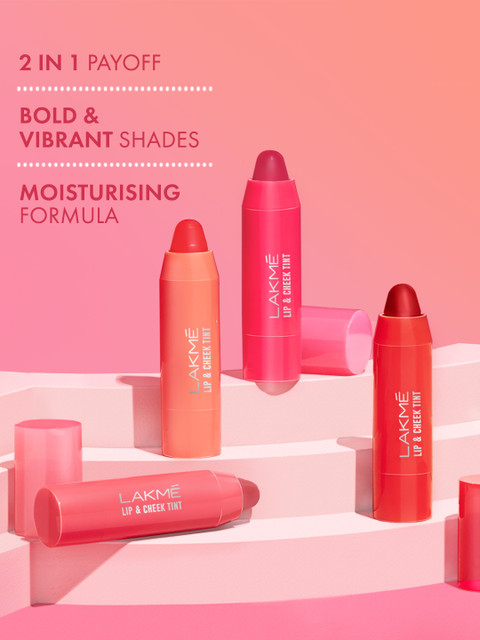 Lakme Lip Love Lip & Cheek Tint 1.8 g - Downtown Nude - Image 8