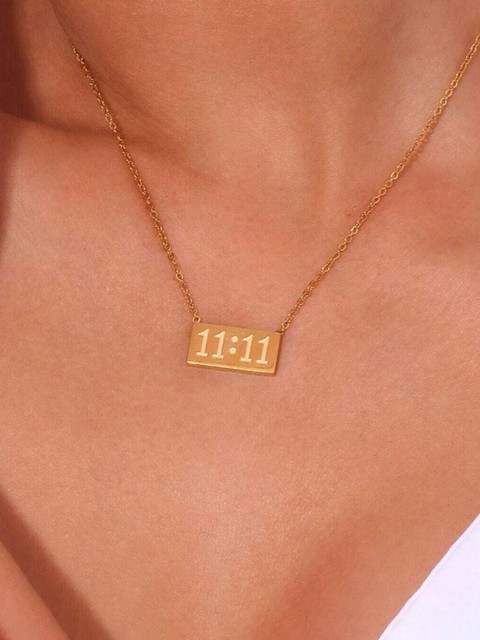 Designs & You Gold-Plated Stainless Steel Anti Tarnish Chain - Image 5