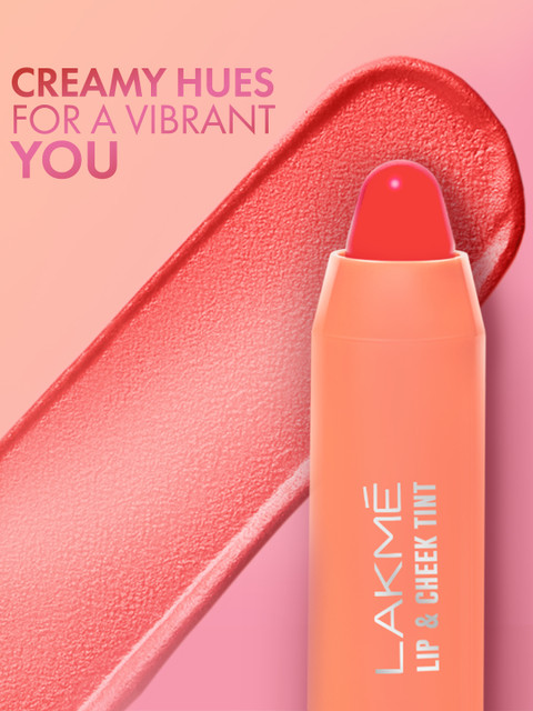 Lakme Lip Love Lip & Cheek Tint 1.8 g - Downtown Nude - Image 3