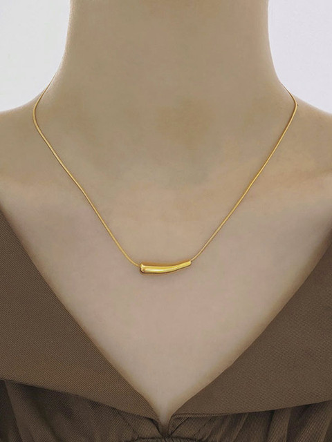 Designs & You Gold-Plated Stainless Steel Anti Tarnish Chain - Image 5