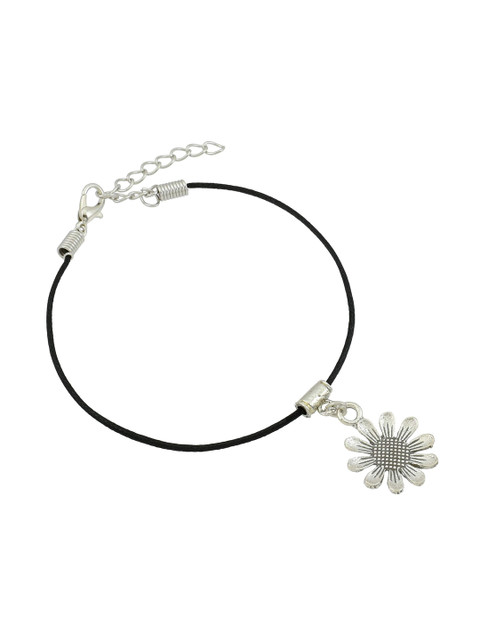 HIGH TRENDZ Women Set of 3 Anklets - Image 4