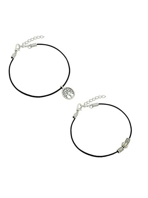HIGH TRENDZ Women Set of 2 Anklets