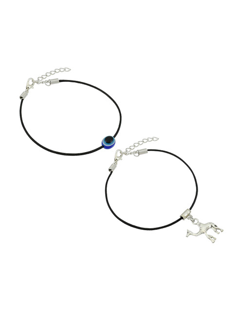 HIGH TRENDZ Women Set of 2 Anklets