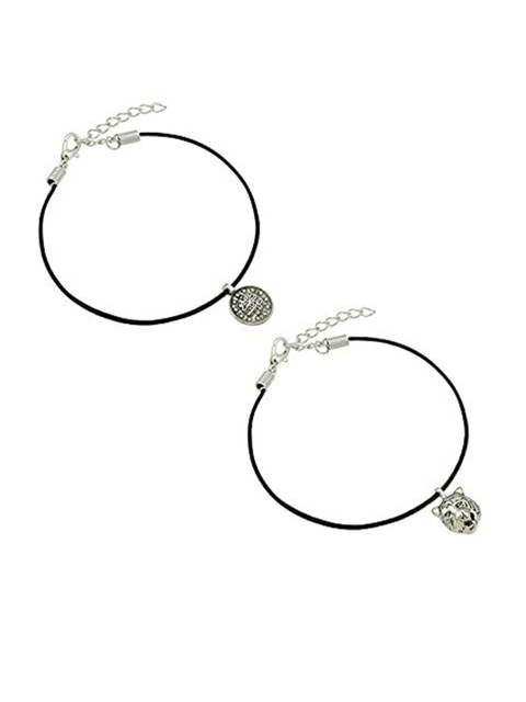 HIGH TRENDZ Women Set of 2 Anklets